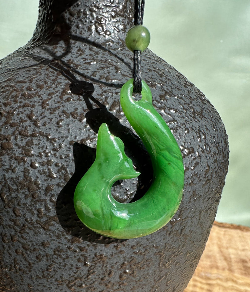 AA Polar Jade Pendant, 35mm*