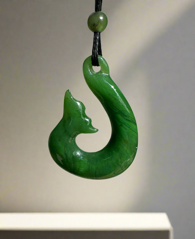 AA Polar Jade Pendant, 35mm*