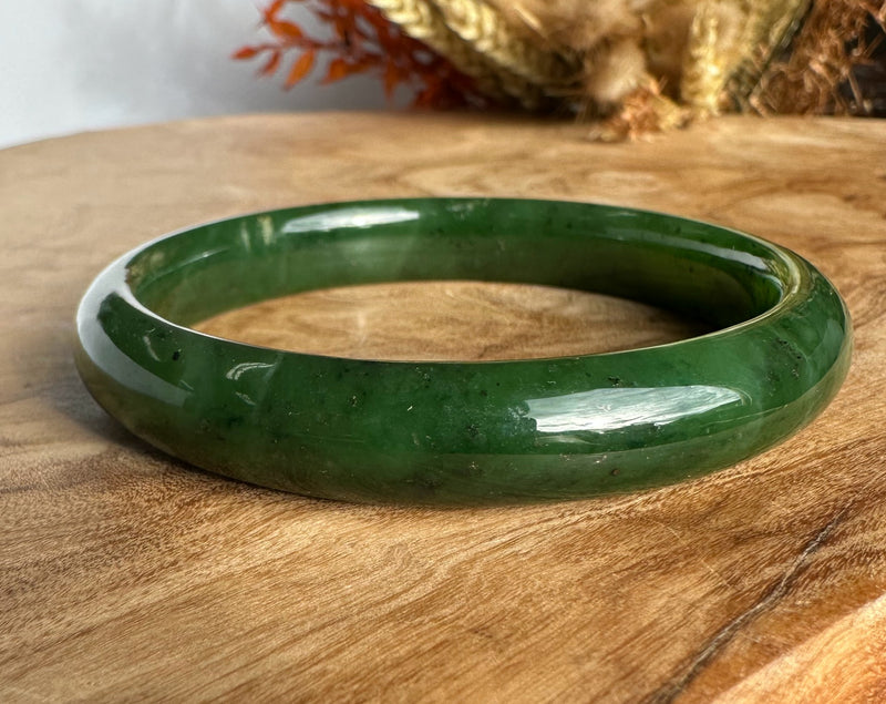 Canadian Jade Bangle 60.5 x 11mm