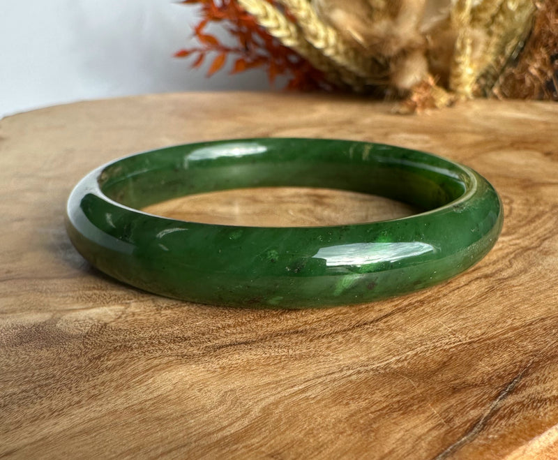 Canadian Jade Bangle 60.5 x 11mm