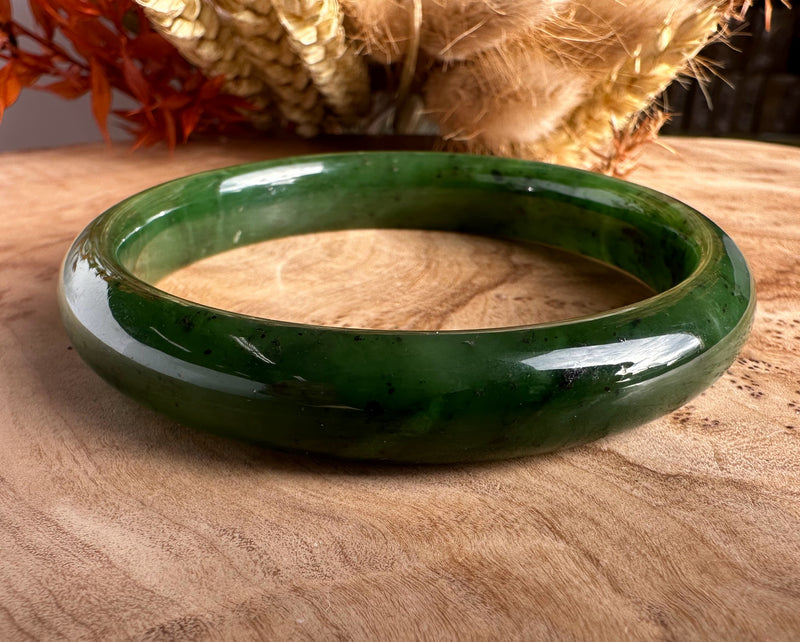 Canadian Jade Bangle 60.5 x 11mm