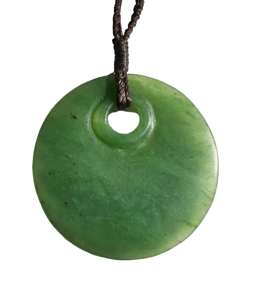Jade Round, Pendant 30mm
