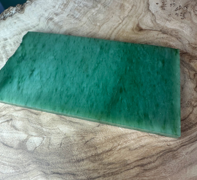A+ Siberian Nephrite Jade Slab, 105grams