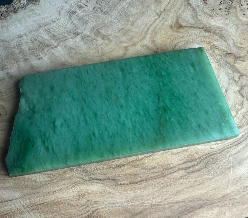 A+ Siberian Nephrite Jade Slab, 105grams