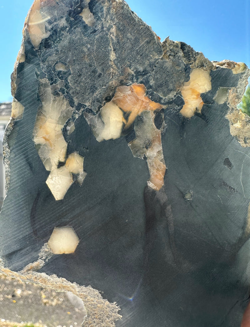 Edwards Black Wyoming Jade Slab, 115 Grams