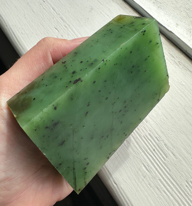 Siberian Nephrite Jade 345grams