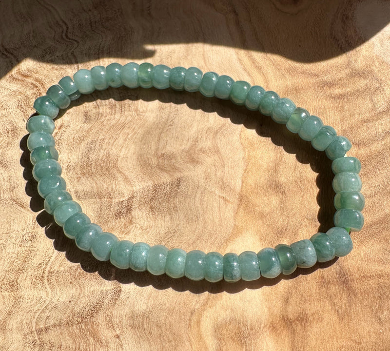 10 Genuine Guatemala Jadeite Round Beads - 8mm, Blue-Green, Loose For Jewelry Making