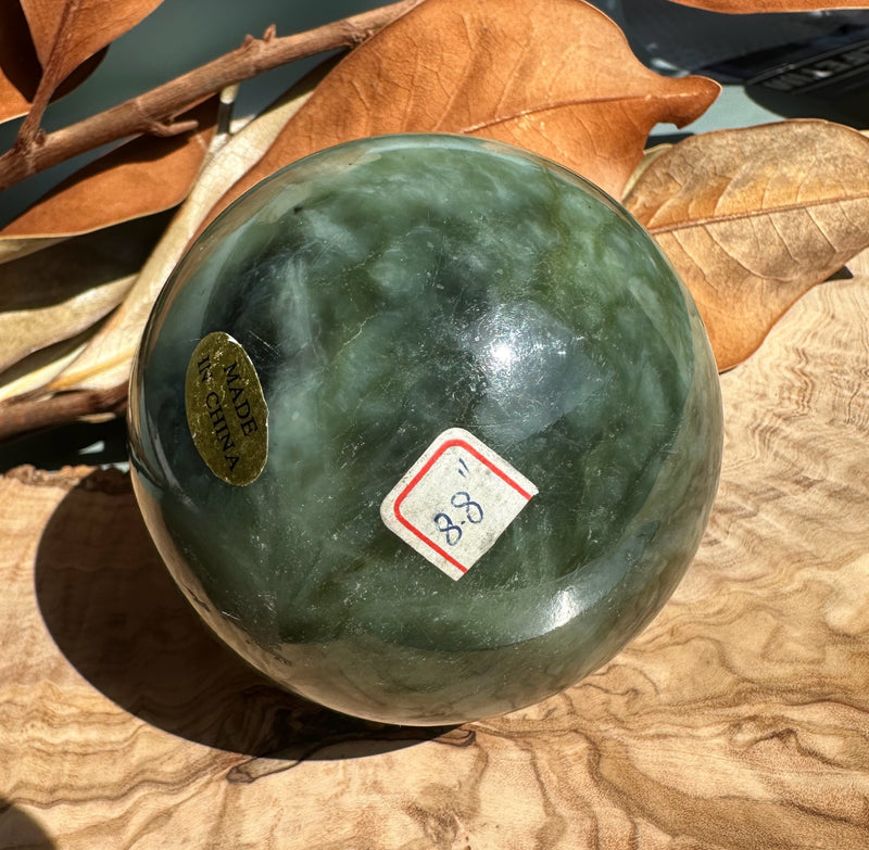 Canadian Jade 88mm Sphere*