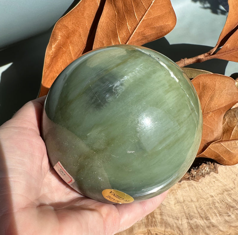 Canadian Jade 88mm Sphere*