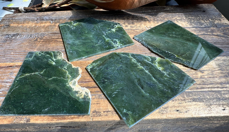 Damaged Canadian Jade Tiles - Set 1