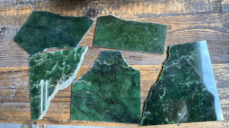 Broken Canadian Jade Tiles - Set 2