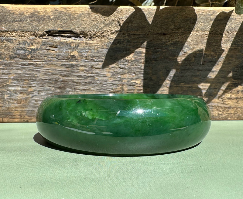 A Grade Ogden Jade Bangle, 53x16mm