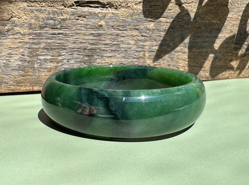 A Grade Ogden Jade Bangle, 53.4x16mm