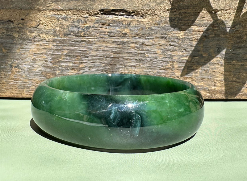 A Grade Ogden Jade Bangle, 53.4x16mm