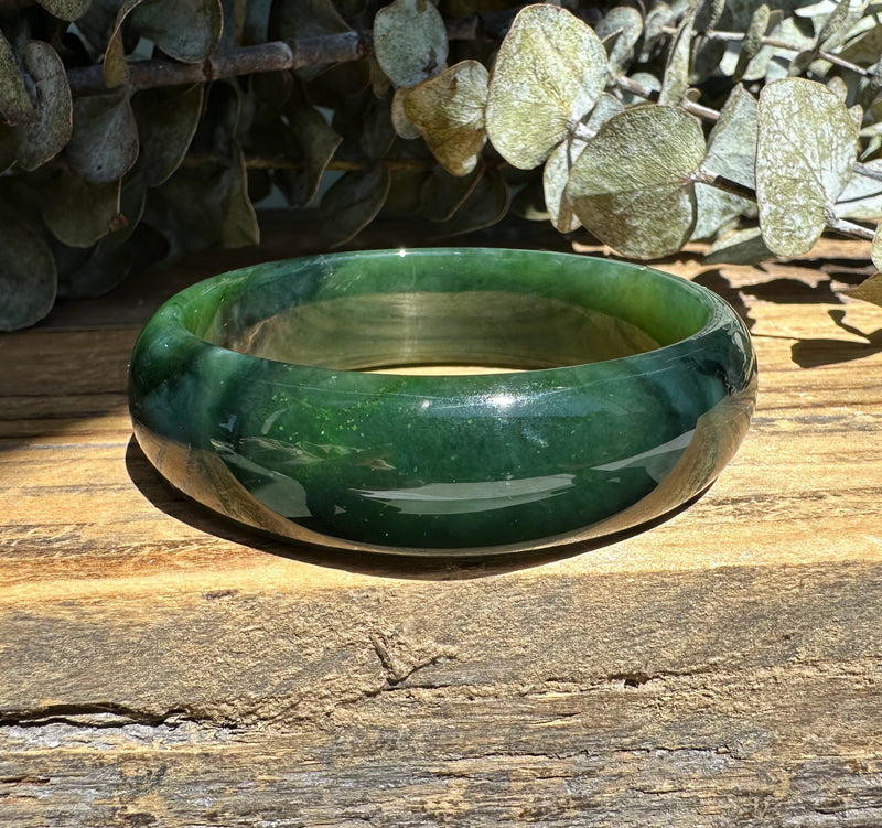 A Grade Ogden Jade Bangle, 53.4x16mm