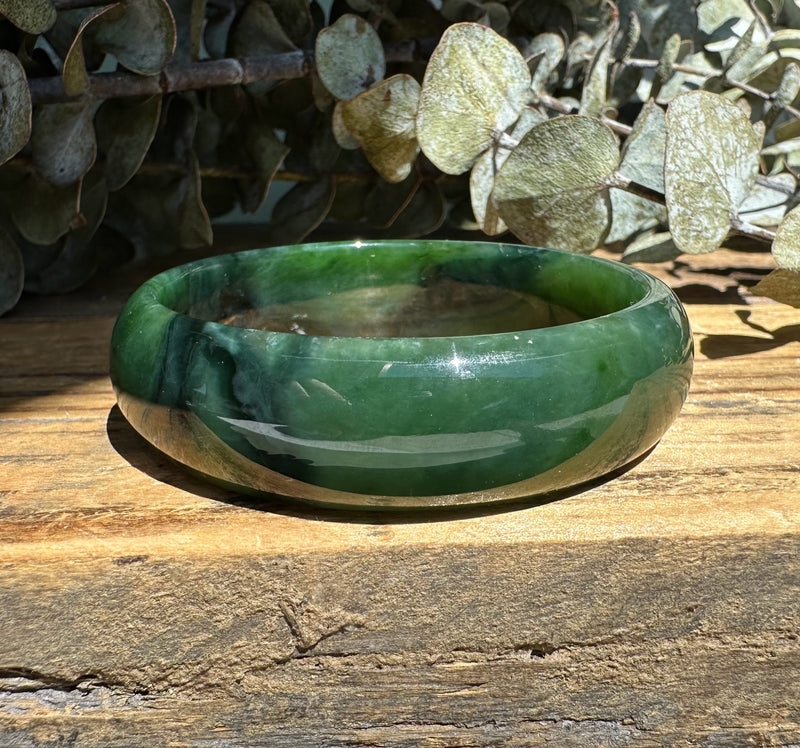 A Grade Ogden Jade Bangle, 53.4x16mm