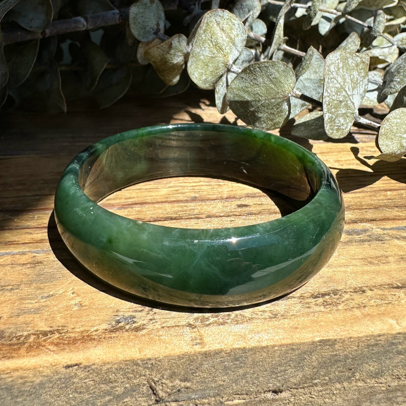 A Grade Ogden Jade Bangle, 53.4x16mm