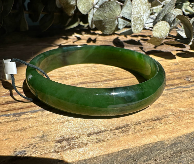 A Grade Ogden Jade Bangle, 60.5 x 12mm