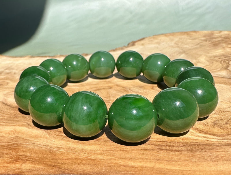 16mm Siberian Bead Bracelet, A+ Quality*