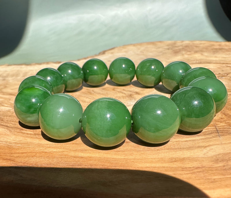 16mm Siberian Bead Bracelet, A+ Quality*
