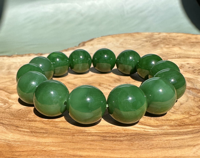 16mm Siberian Bead Bracelet, A+ Quality*