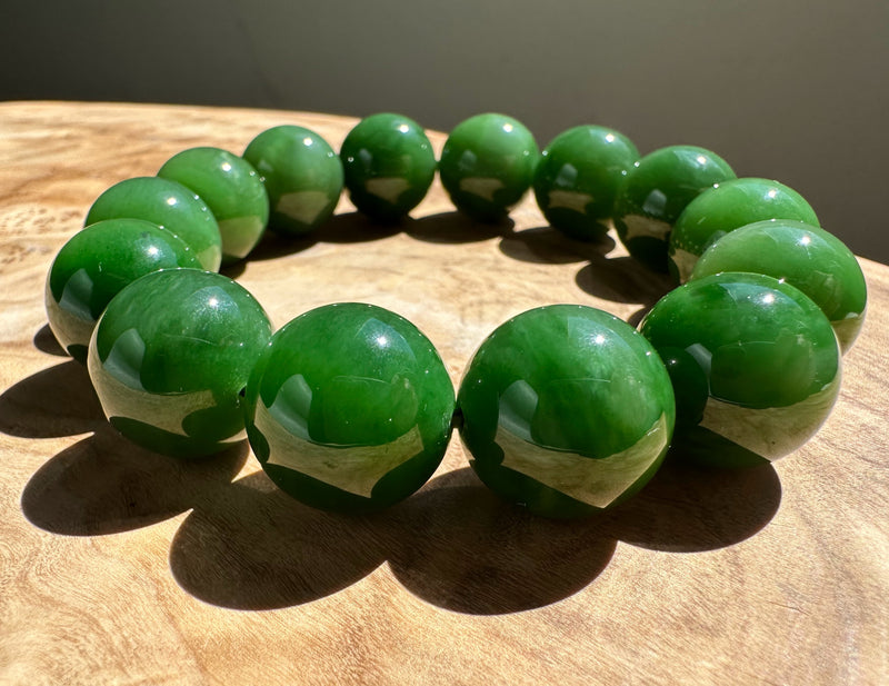 16mm Siberian Bead Bracelet, A+ Quality*