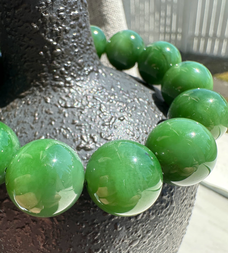 16mm Siberian Bead Bracelet, A+ Quality*