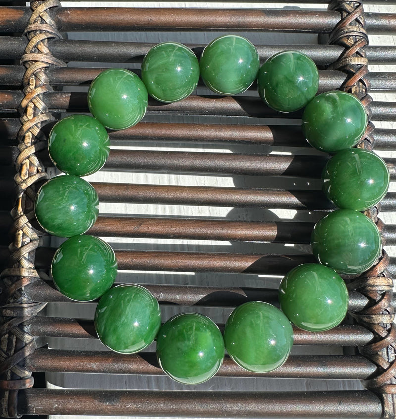 16mm Siberian Bead Bracelet, A+ Quality*