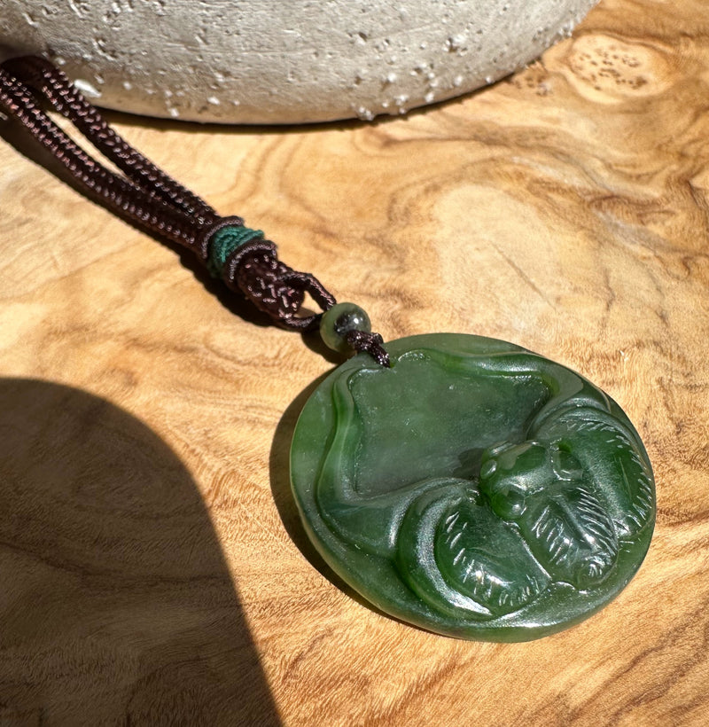 Jade Bat Pendant, 35mm*