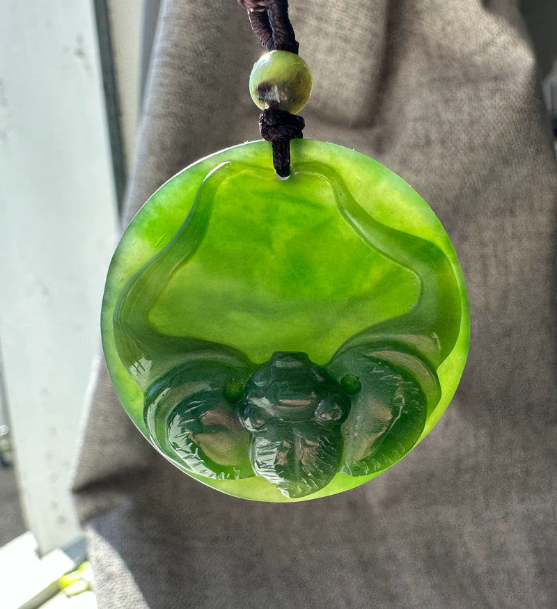 Jade Bat Pendant, 35mm*