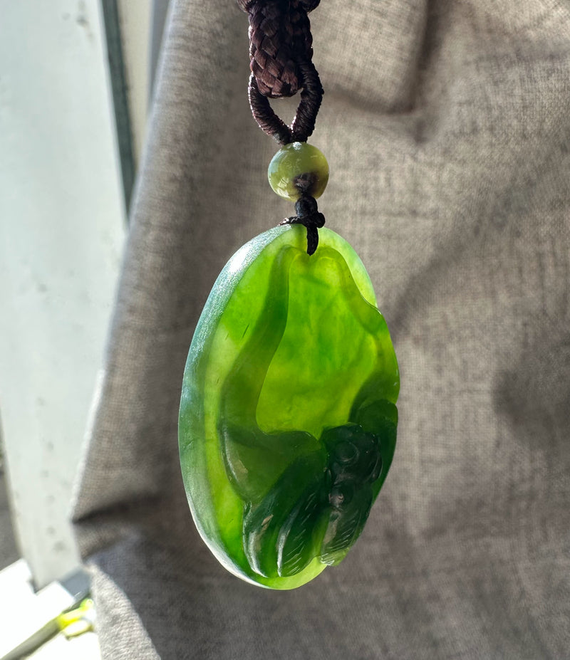 Jade Bat Pendant, 35mm*