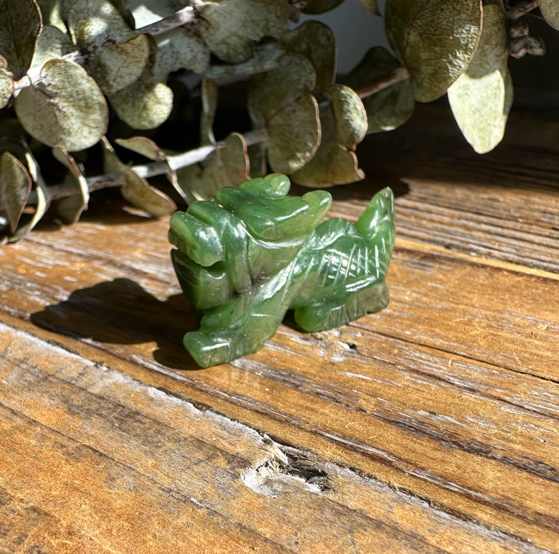Canadian Jade Dragon, 1.5"