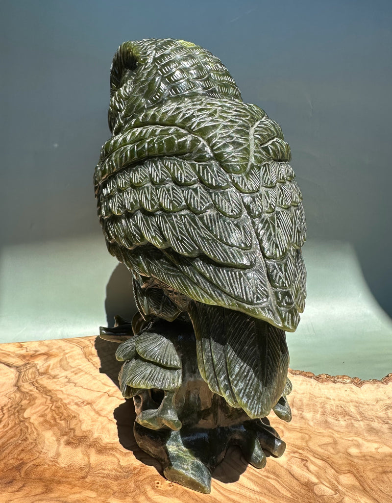 Canadian Jade Owl, 9"*