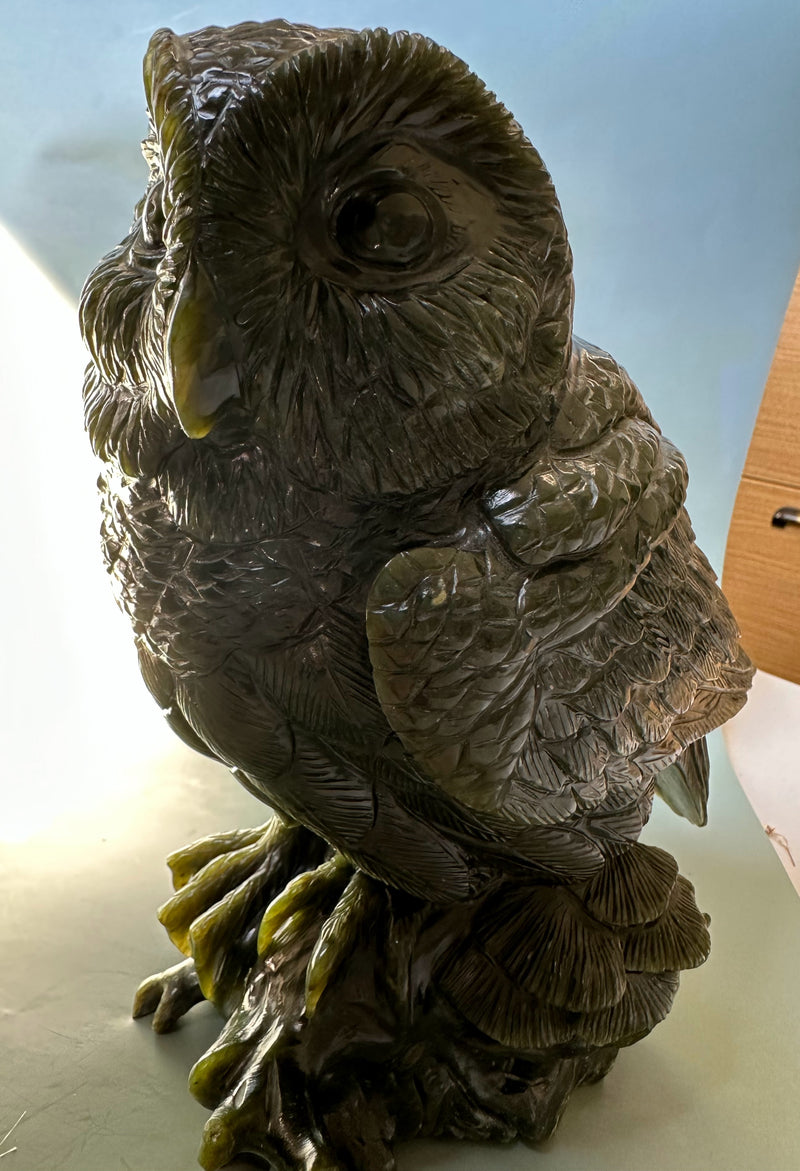 Canadian Jade Owl, 9"*