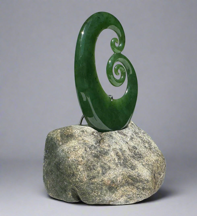 Jade Koru Sculpture, 3250*