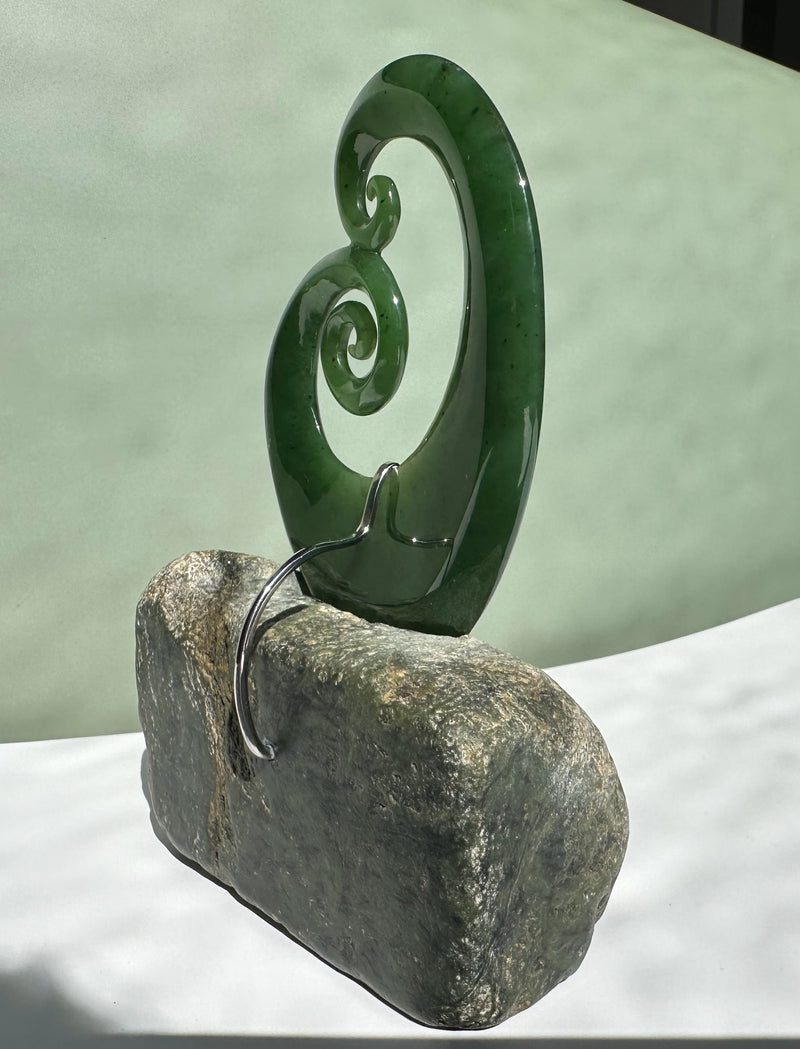 Jade Koru Sculpture, 3250*