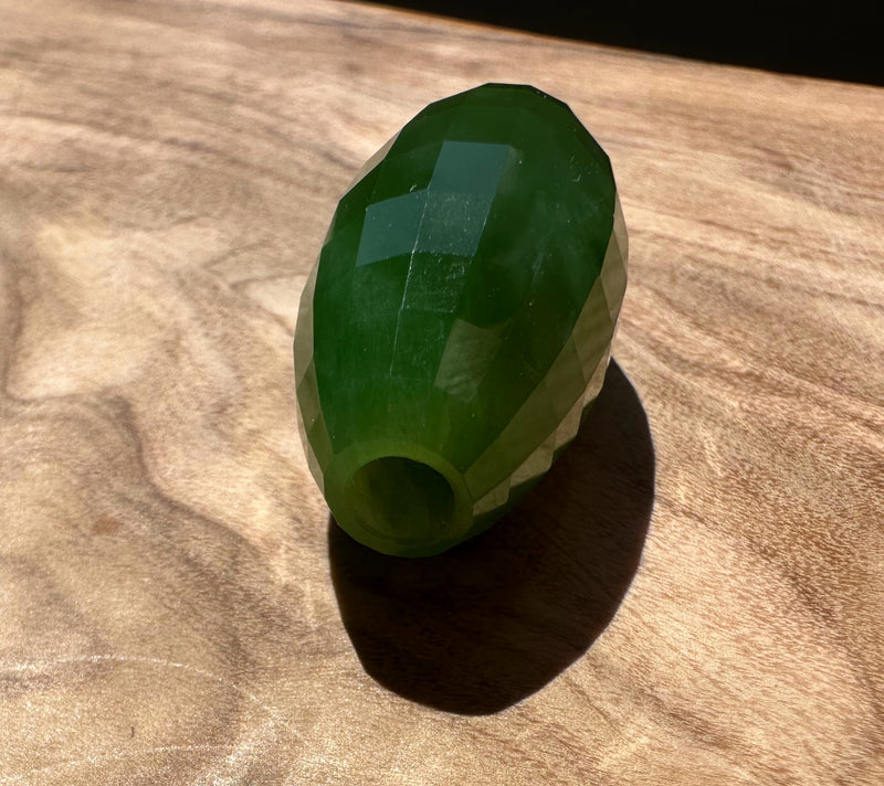 AA Siberian Jade Bead - 30.5mm x 18mm*