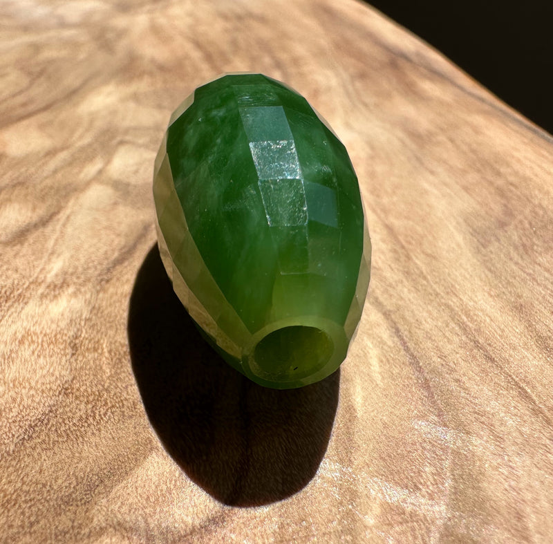 AA Siberian Jade Bead - 30.5mm x 18mm*
