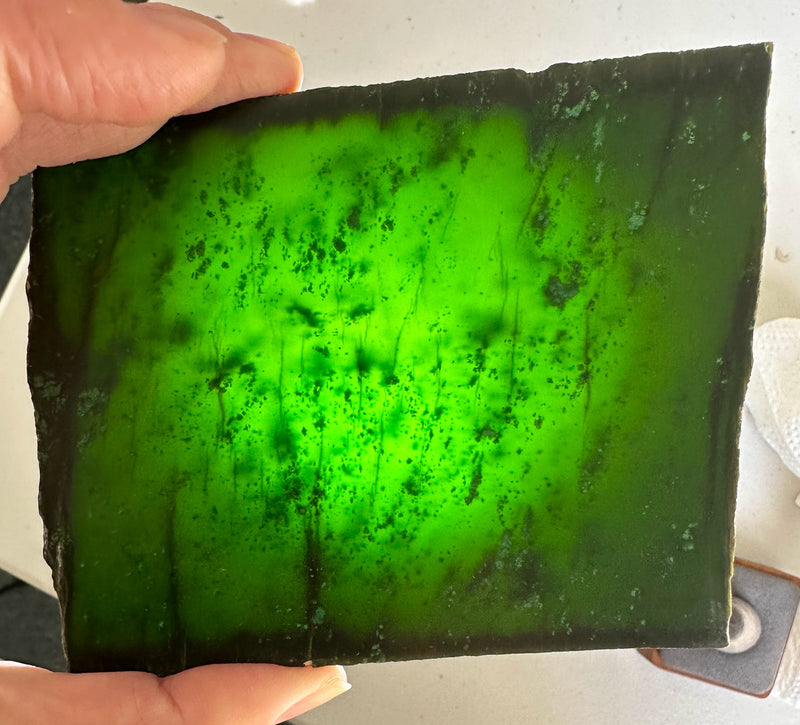 Cassiar Jade Slab, 140grams