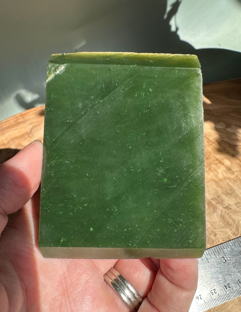Canadian Jade Slab, 75 grams