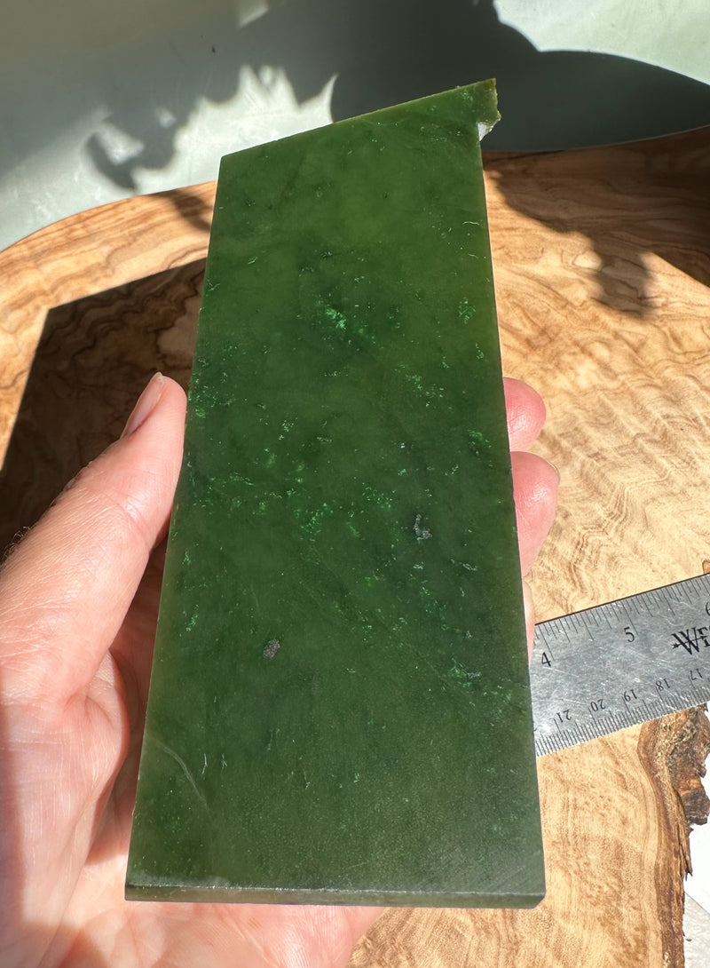 A Grade Canadian Jade Slab, 120grams
