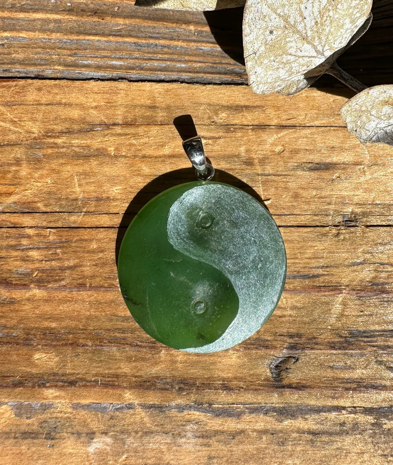 Pendant, Yin and Yang 28mm