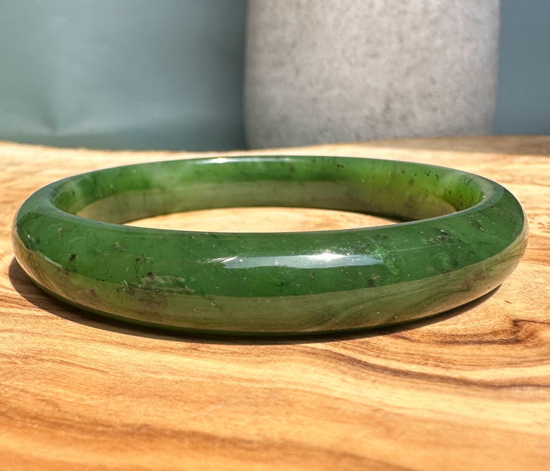 Canadian Jade Bangle 62 x 11mm *