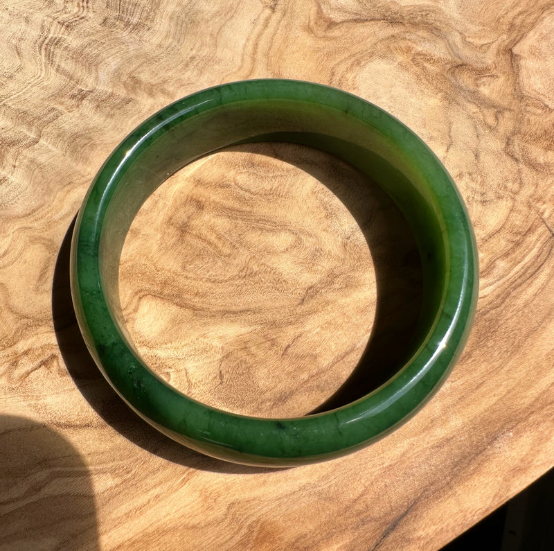 Canadian Jade Bangle 62 x 18mm*