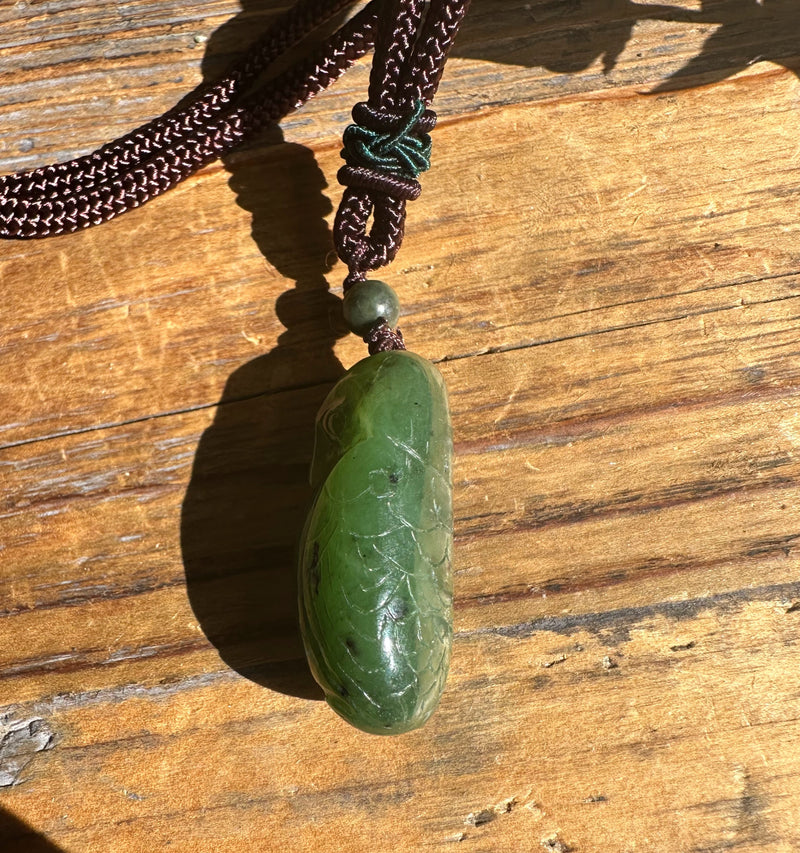 Jade Bird Pendant, 34mm*