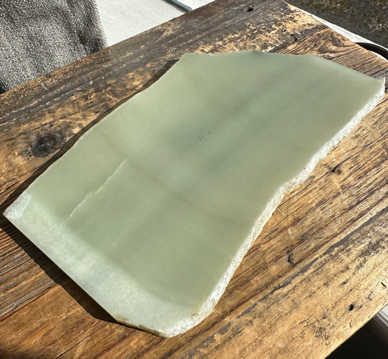 Korean Jade Slab, 7.5"*