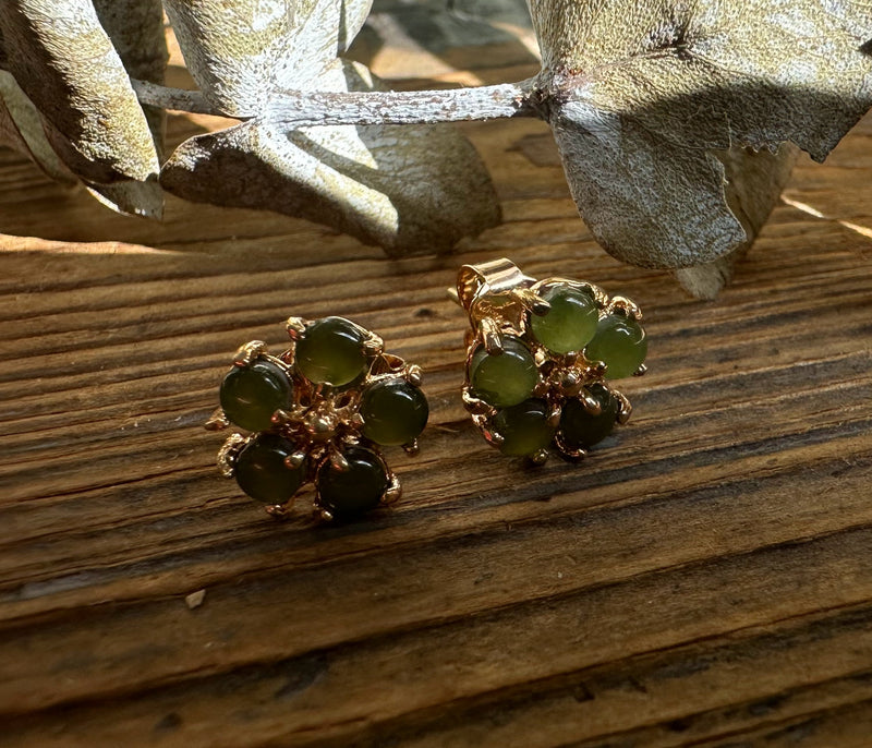 Vintage Jade Earrings