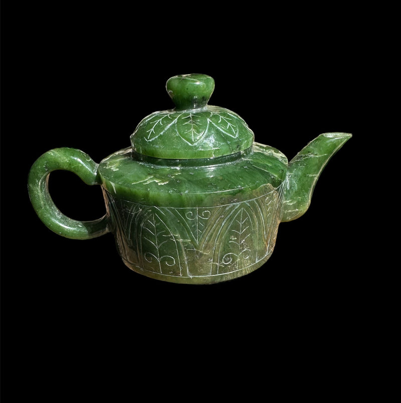 Canadian Jade Vintage Teapot, 7.25"*