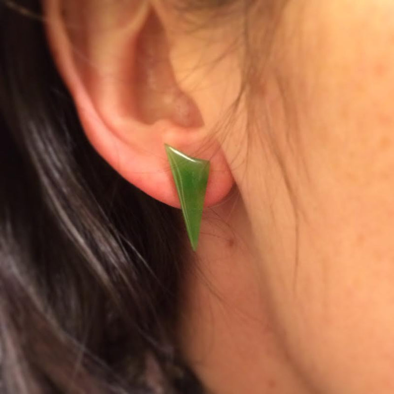 Canadian Jade Earrings, 2736