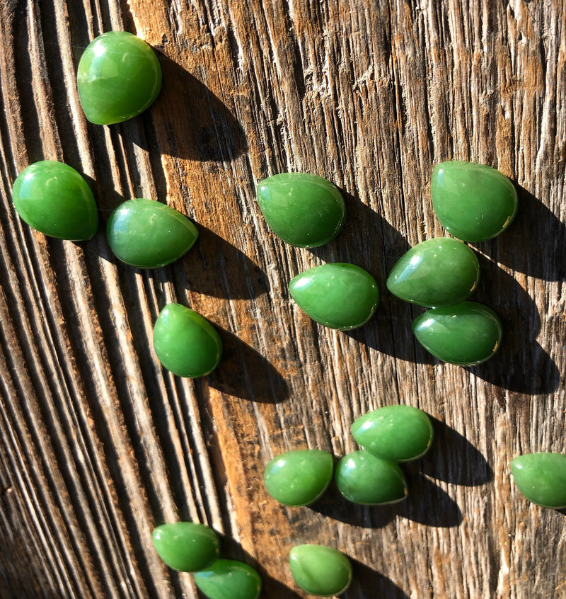 A Grade Pear Cabochon 9x11mm - Sold Individually